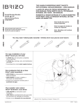 Brizo Charlotte 68485-LHP Series Manual de usuario