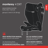 Diono Monterey 4 DXT Manual de usuario