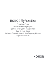 Honor FlyPods Lite Guía de inicio rápido