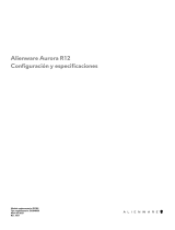 Alienware Aurora R12 Guía del usuario