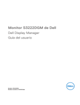 Dell S3222DGM Guía del usuario