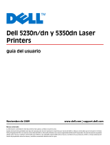Dell 5350dn Mono Laser Printer Guía del usuario
