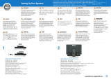 Dell AX510/AX510 PA Stereo Soundbar Speaker System Guía de inicio rápido