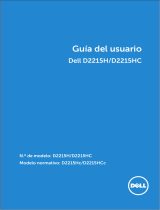 Dell D2215HC Guía del usuario