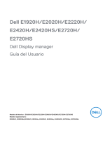 Dell E2720H Guía del usuario