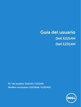 Dell E2214H Guía del usuario