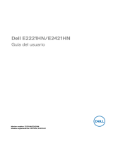 Dell E2221HN Guía del usuario