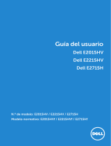 Dell E2015HV Guía del usuario