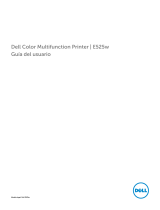 Dell E525w Color Multifunction Printer Guía del usuario