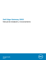 Dell Edge Gateway 3000 Series Guía del usuario