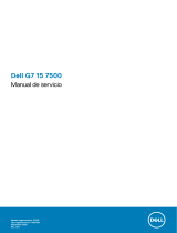 Dell G7 15 7500 Manual de usuario