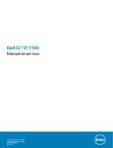Dell G7 17 7700 Manual de usuario
