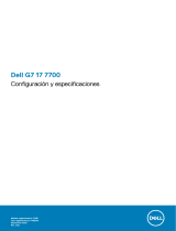 Dell G7 17 7700 Guía de inicio rápido