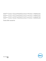 Dell H625cdw Cloud MFP Laser Printer Guía del usuario