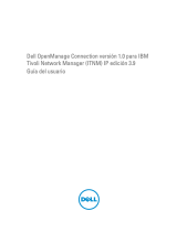 Dell OpenManage Connection 1.0 for IBM Tivoli Network Manager IP Edition 3.9 Guía del usuario