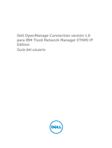 Dell OpenManage Connection 2.0 for IBM Tivoli Network Manager IP Edition Guía del usuario