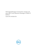 Dell OpenManage Connection Version 3.0 for IBM Tivoli Network Manager IP Edition Guía de inicio rápido