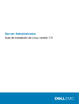 Dell OpenManage Server Administrator Version 7.4 El manual del propietario
