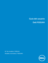 Dell P2014H Guía del usuario