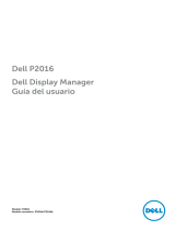 Dell P2016 Guía del usuario