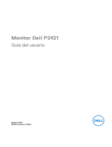 Dell P2421 Guía del usuario