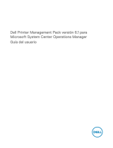 Dell Printer Management Pack Version 6.1 for Microsoft System Center Operations Manager Guía del usuario