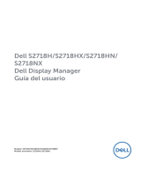 Dell S2718H/S2718HX Guía del usuario