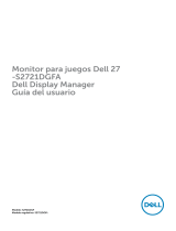 Dell S2721DGF Guía del usuario