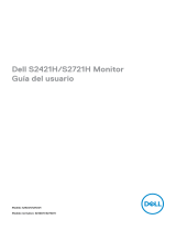 Dell S2421H Guía del usuario