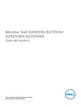 Dell S2721HS Guía del usuario