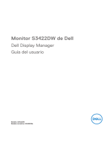 Dell S3422DW Guía del usuario