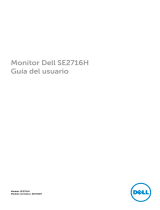 Dell SE2716H Guía del usuario