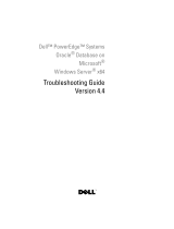 Dell Supported Configurations for Oracle Database 10g R2 for Windows Guía de inicio rápido