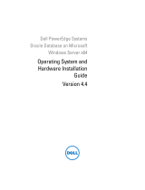 Dell Supported Configurations for Oracle Database 10g R2 for Windows Guía del usuario