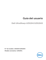 Dell U2515H Guía del usuario