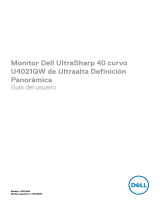Dell U4021QW Guía del usuario