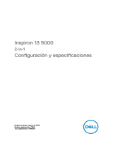 Dell Inspiron 13 5378 2-in-1 Guía de inicio rápido