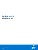 Dell Inspiron 15 5510/5518 Manual de usuario