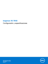 Dell Inspiron 15 7510 Guía del usuario