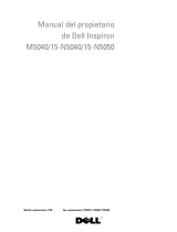 Dell Inspiron 15-N5050 Manual de usuario
