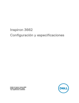 Dell Inspiron 3662 Guía de inicio rápido