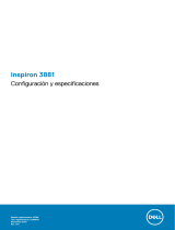 Dell Inspiron 3881 Guía del usuario