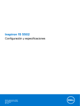 Dell Inspiron 5502/5509 Guía del usuario