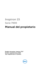 Dell Inspiron 15 7000 Serie El manual del propietario
