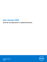 Dell Latitude 5400 El manual del propietario