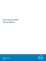 Dell Latitude 5401 El manual del propietario