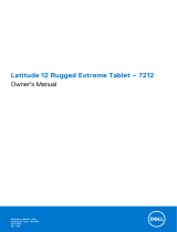 Dell Latitude 7212 Rugged Extreme El manual del propietario