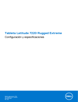 Dell Latitude 7220 Rugged Extreme El manual del propietario