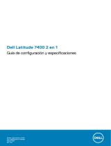 Dell Latitude 7400 2-in-1 El manual del propietario