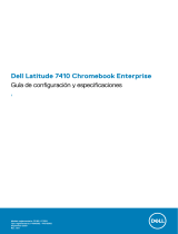 Dell Latitude 7410 Chromebook Enterprise El manual del propietario